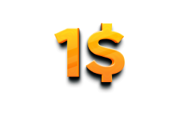 1 dollar
